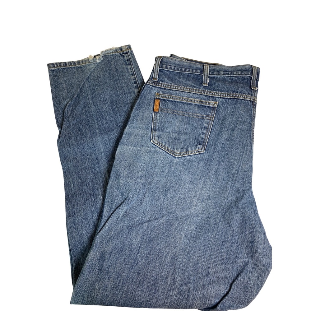 Cinch Green Label‎ Mens Relaxed Fit Straight Leg Blue Denim Jeans 42x36 Cotton